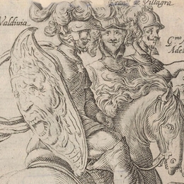 Pedro de Valdivia, Francisco de Villagra y Gerónimo de Alderete, 1646