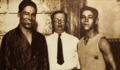 7. De izquierda a derecha: "El Tani", su manager y un boxeador contrincante. Portada de Los Sports de 1927.