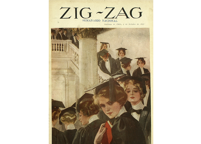 7. Portada revista "Zig-Zag", 4 de octubre de 1913.