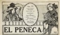 2. "¡Viva el año nuevo!", dice esta portada que muestra a tres niños. El Peneca 320, 4 de enero de 1915.
