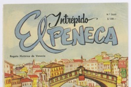 15. Regata histórica de Venecia. Portada de Elena Poirier. El intrépido Peneca 2660, 1958.