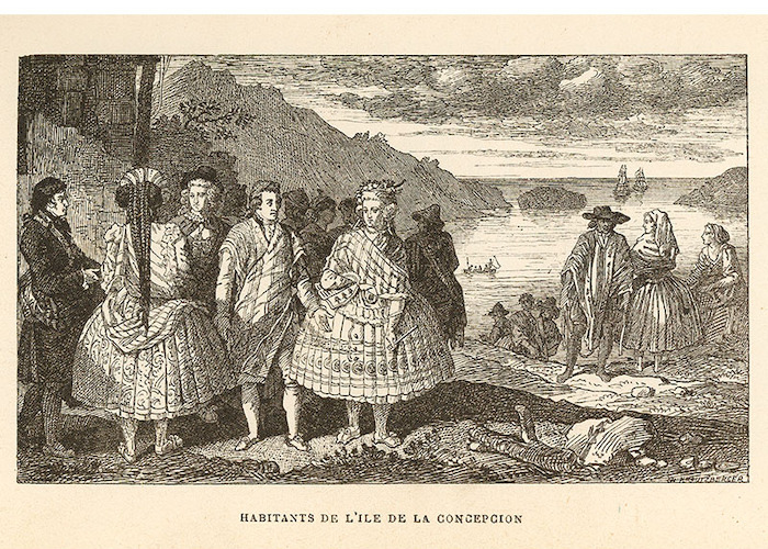 6. Habitantes de Concepción, 1786.