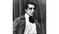 6. El actor Pedro Sienna en la película "Los payasos se van", 1921.