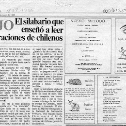 El Ojo: El silabario que ense a leer a generaciones de chilenos