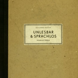 Portada de Unlesbar & Sprachlos: Visuelle Poesie.