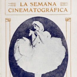 4. Portada de “La Semana Cinematográfica”, 1918.