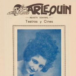  8. La actriz uruguaya María Padín en la revista “Arlequin”, 1922.
