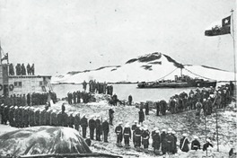 5. Día de inauguración de la base chilena en la Antártica.
