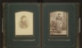 1. Página de álbum carte de visite. Fotografías monocromas.  Fecha: entre 1900 y 1919.